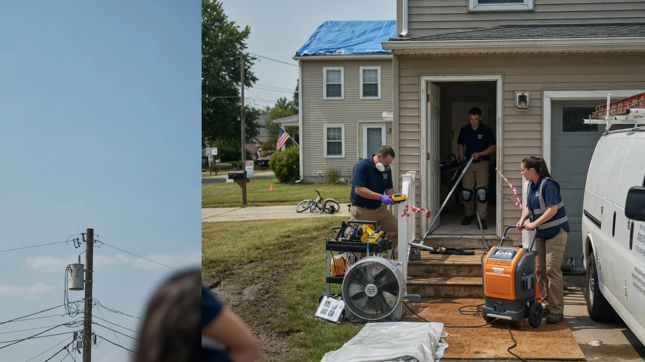 Water Damage Repair in Parkersburg, IL near me